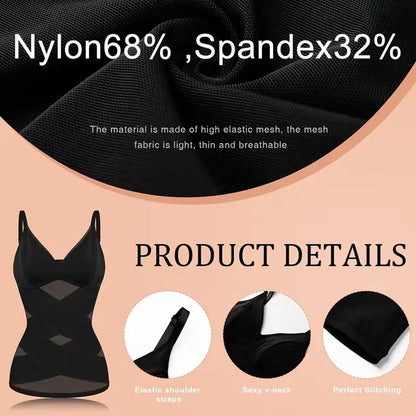 Tummy Control Camisole with Built-In Bra