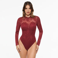 Lace Shapewear Burgundy